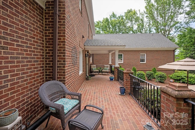 12048 Royal Portrush Dr, Charlotte, NC 28277 - view of patio
