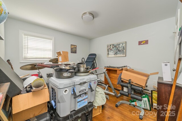 4838 Holbrook Dr, Charlotte, NC 28212 - home office featuring wood finished floors