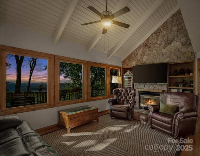 141 Ivy Ridge Rd, Burnsville, NC 28714 - view of sunroom