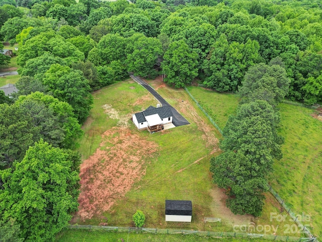456 Rainbow Cir, Clover, SC 29710 - view from above of property