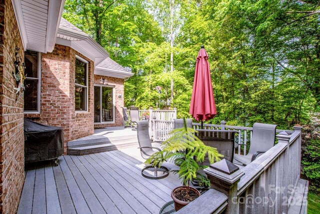112 Eagle Chase Ln, Troutman, NC 28166 - view of deck