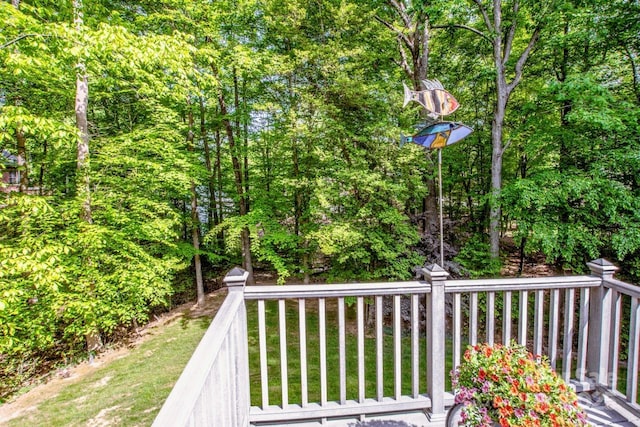 112 Eagle Chase Ln, Troutman, NC 28166 - view of wooden deck
