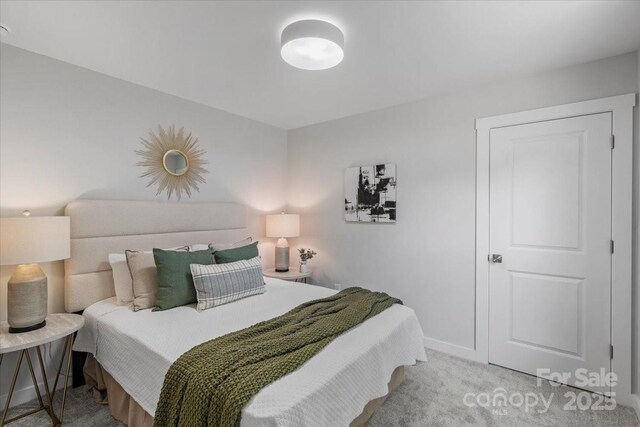 1914 White St Unit A & B, Gastonia, NC 28052 - carpeted bedroom with baseboards