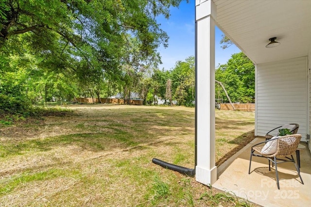 1914 White St Unit A & B, Gastonia, NC 28052 - view of yard with a patio area