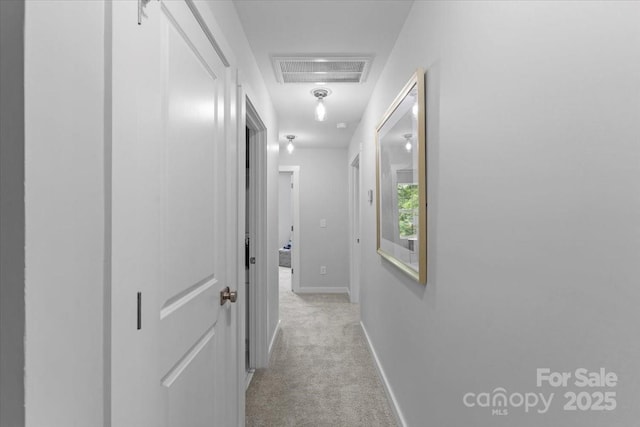 1914 White St Unit A & B, Gastonia, NC 28052 - hall with light colored carpet, baseboards, and visible vents