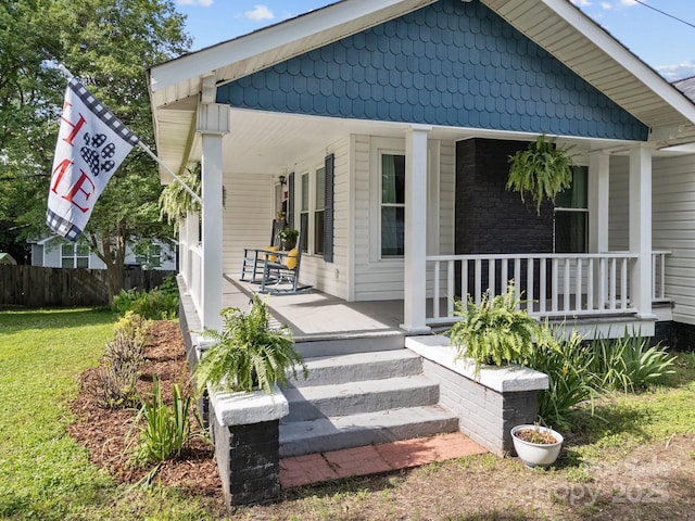 1001 Old Charlotte Rd, Concord, NC 28027 - view of front of house with a porch