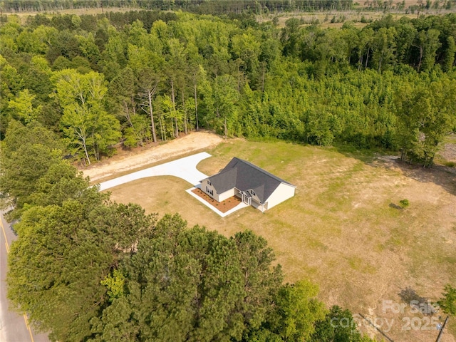 3650 Sentry Rd, Lancaster, SC 29720 - aerial view of property and surrounding area with a forest
