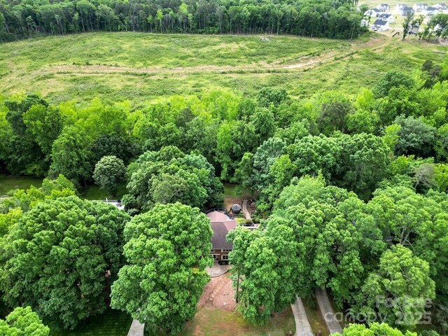 8524 Quarters Ln, Mint Hill, NC 28227 - view of property location featuring a heavily wooded area