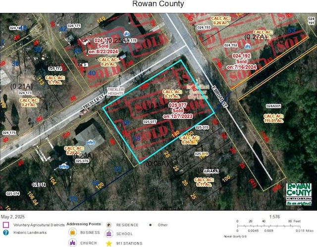 414 E Broad St, Salisbury NC, 28144 land for sale