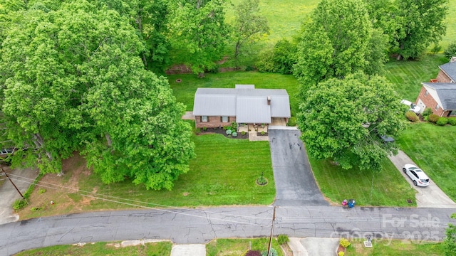drone / aerial view