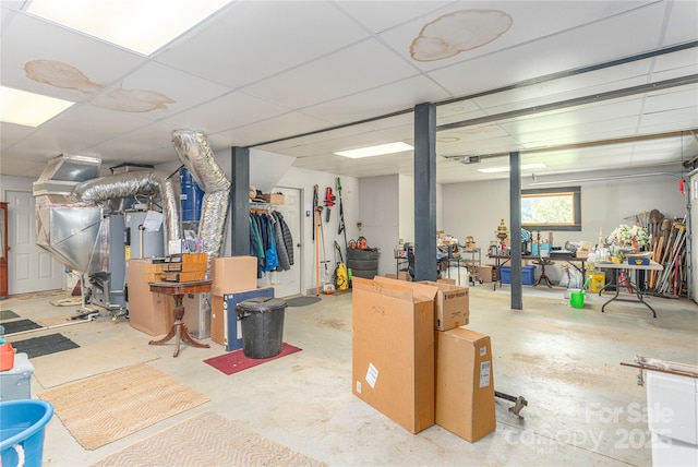 806 Twin Brook Dr Unit 6A, 6B, 7A, 7B, Waynesville, NC 28785 - basement with a drop ceiling