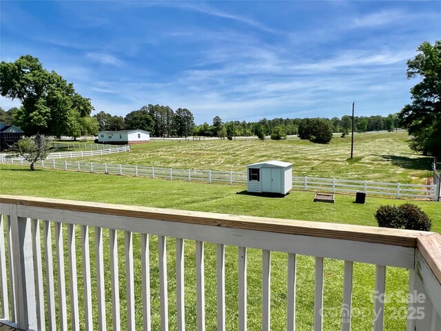 2547 Bill Thompson Rd, Lancaster, SC 29720 - view of yard featuring a view of rural / pastoral area
