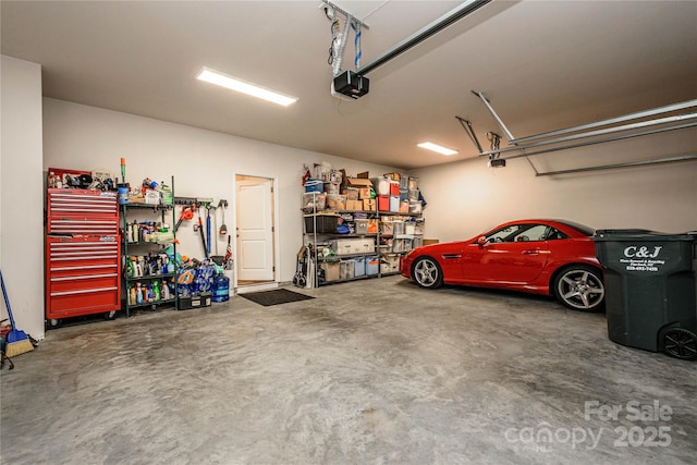 70 Cameo Dr, Flat Rock, NC 28731 - garage featuring a garage door opener