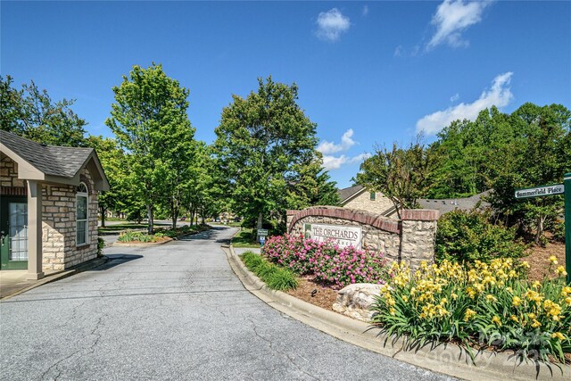 70 Cameo Dr, Flat Rock, NC 28731 - view of asphalt street with curbs