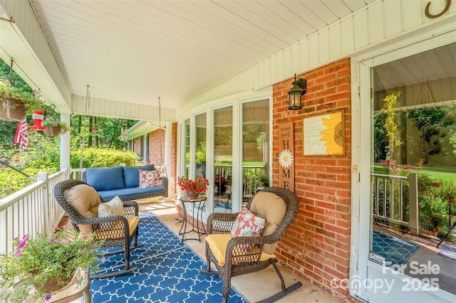 4805 Nesbit Rd, Monroe, NC 28112 - sunroom featuring an outdoor living space