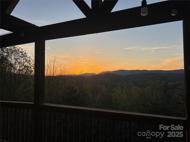 property view of mountains