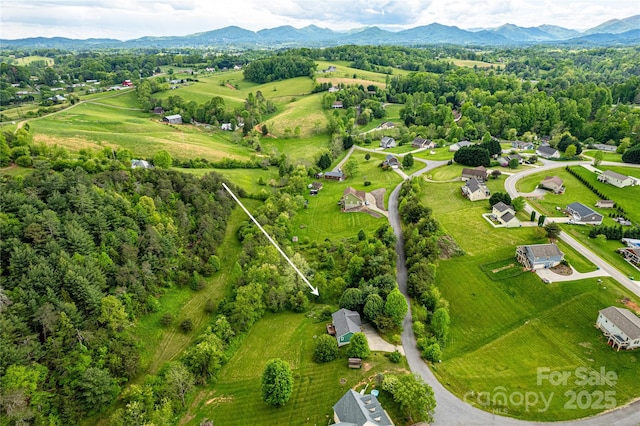 18 Benzington Way, Leicester, NC 28748 - aerial view of a mountainous background