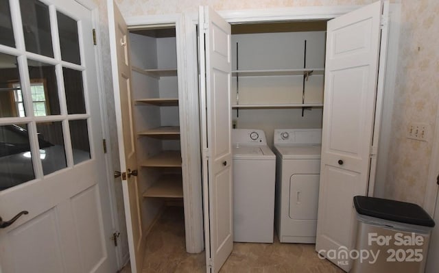 902 Church St NW, Valdese, NC 28690 - laundry area featuring laundry area and washing machine and dryer