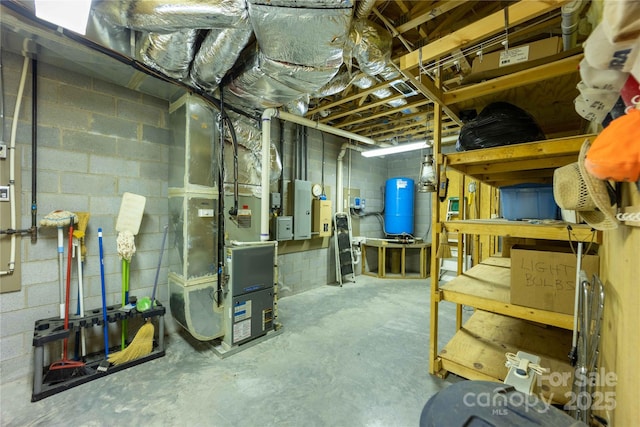 1053 Rich Hill Mountain Rd, Glade Valley, NC 28627 - utilities with heating unit