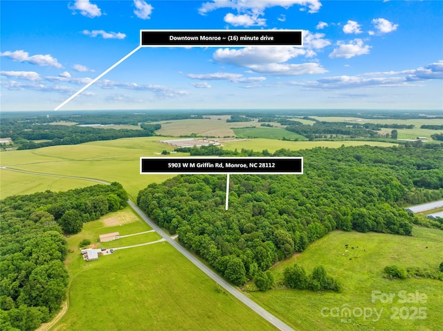 overview of rural landscape