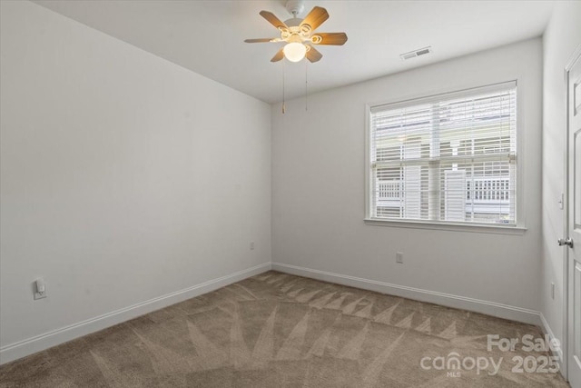 9047 Rosalyn Glen Rd, Cornelius, NC 28031 - unfurnished room featuring carpet, ceiling fan, and baseboards