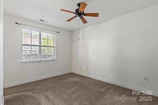 9047 Rosalyn Glen Rd, Cornelius, NC 28031 - unfurnished room featuring carpet, baseboards, and ceiling fan