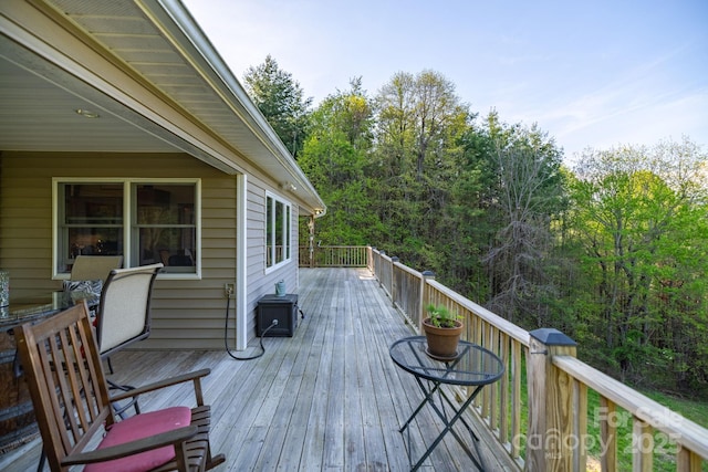 958 Alta Vista Ln, Sparta, NC 28675 - view of deck