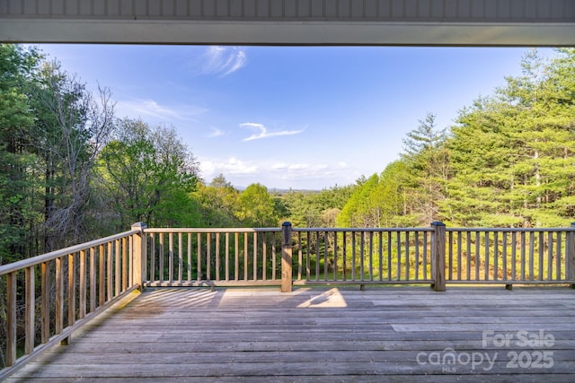 958 Alta Vista Ln, Sparta, NC 28675 - view of wooden deck