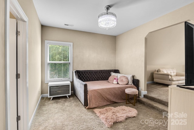 2854 Harlinsdale Dr, Rock Hill, SC 29732 - bedroom with carpet floors, baseboards, and visible vents