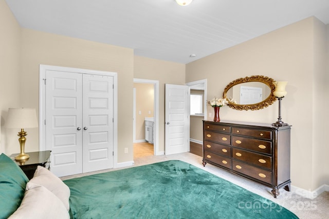 2854 Harlinsdale Dr, Rock Hill, SC 29732 - carpeted bedroom with baseboards and a closet