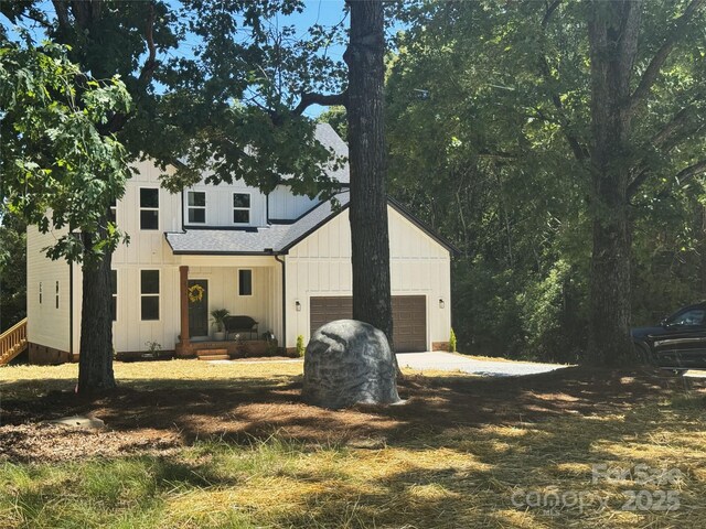 3114 Ansonville Rd, Marshville, NC 28103 - view of front of property with driveway and roof with shingles