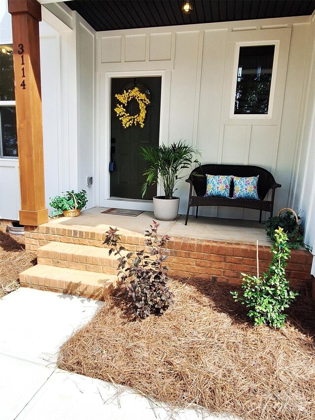 3114 Ansonville Rd, Marshville, NC 28103 - view of exterior entry featuring covered porch