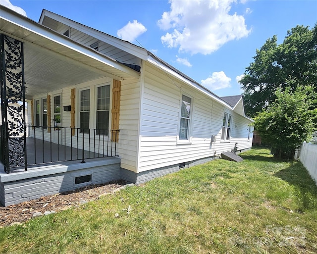 169 Freeze Ave NW, Concord, NC 28025 - view of property exterior featuring crawl space