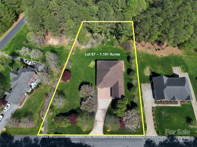 5342 Beacon Ridge Dr, Granite Falls, NC 28630 - view of property location with property boundaries highlighted