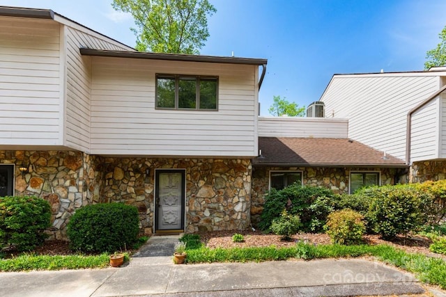 87 Marion Forest Rd Unit 8, Sylva, NC 28779 - view of front of property with stone siding