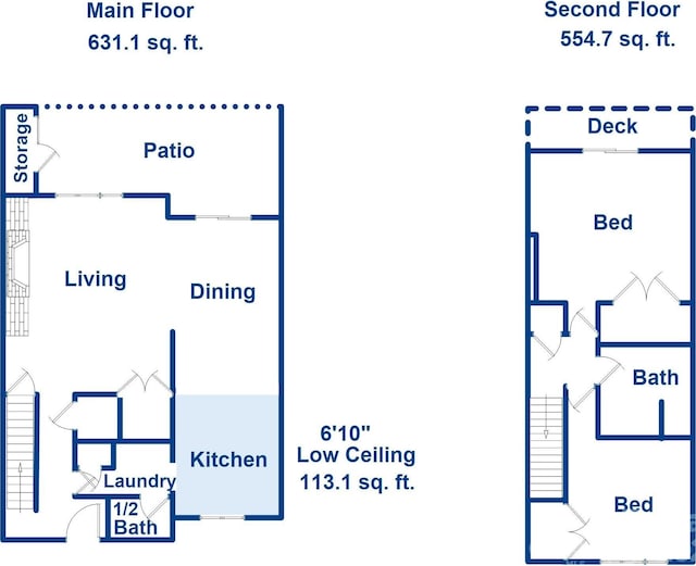 87 Marion Forest Rd Unit 8, Sylva, NC 28779 - floor plan