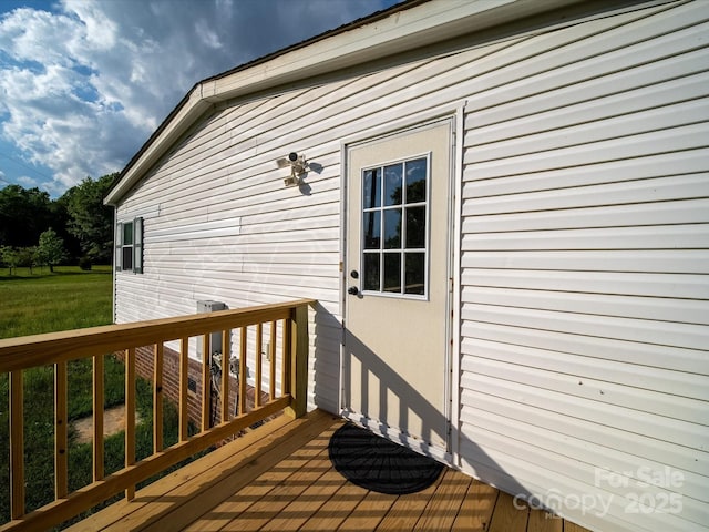 view of deck