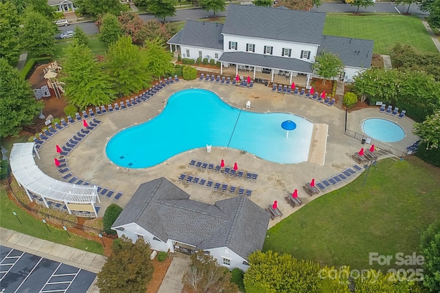1855 Second Baxter Xing, Fort Mill, SC 29708 - community pool with a patio area
