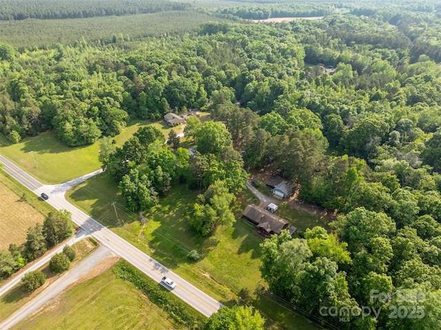 130 Casper Rd, Gold Hill, NC 28071 - aerial view featuring a view of trees