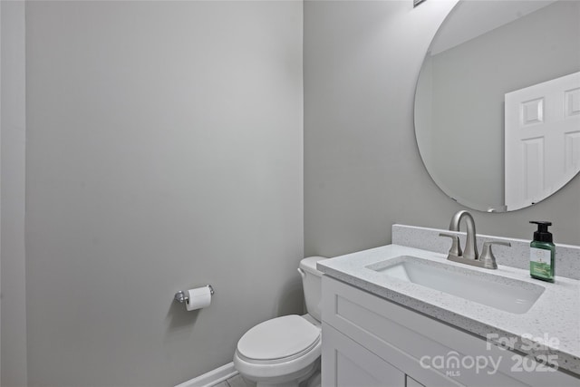 9321 Bradstreet Commons Way, Charlotte, NC 28215 - bathroom with toilet and vanity