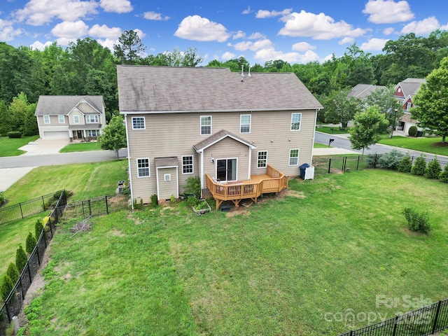 9029 Woodview Ct, Fort Mill, SC 29707 - back of house with a deck
