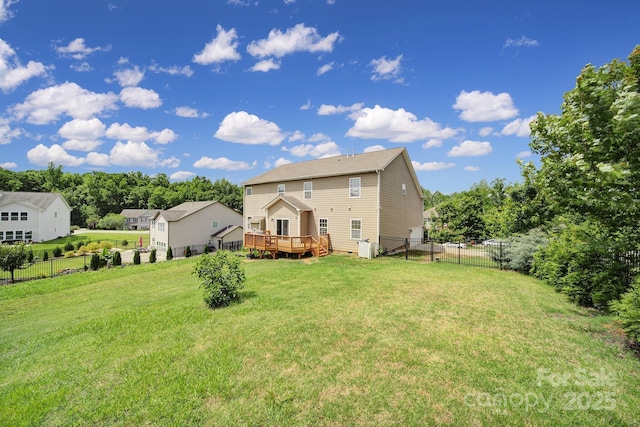 9029 Woodview Ct, Fort Mill, SC 29707 - rear view of property featuring a deck