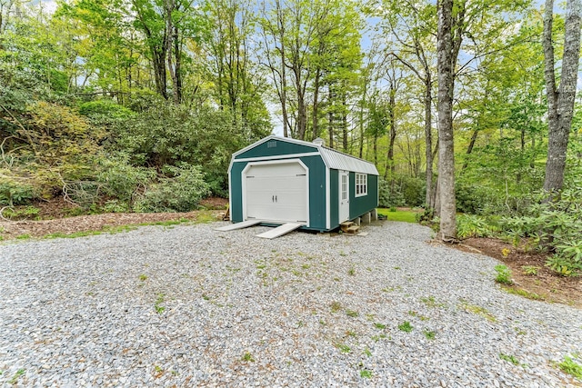 6562 Gingercake Rd, Newland, NC 28657 - view of outdoor structure featuring an outbuilding