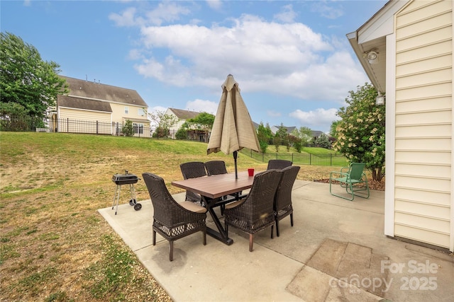 9159 Marasol Ln, Concord, NC 28027 - view of patio featuring outdoor dining area