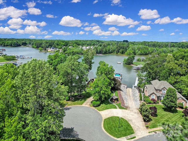 160 Fernbrook Dr, Mooresville, NC 28117 - drone / aerial view of a large body of water