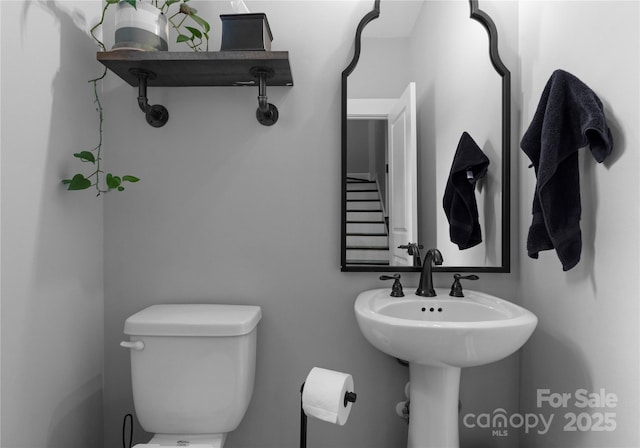 2646 Lee Lawing Rd, Lincolnton, NC 28092 - bathroom featuring toilet and a sink