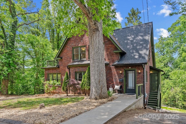 21 Sylvan Ave, Asheville, NC 28801 - english style home with brick siding and a shingled roof