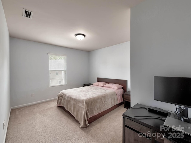 6541 Hasley Woods Dr, Huntersville, NC 28078 - bedroom featuring visible vents, baseboards, and light carpet