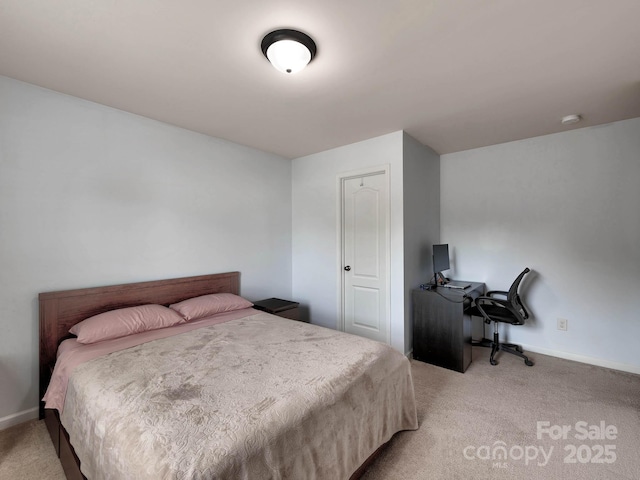 6541 Hasley Woods Dr, Huntersville, NC 28078 - bedroom featuring baseboards and light carpet