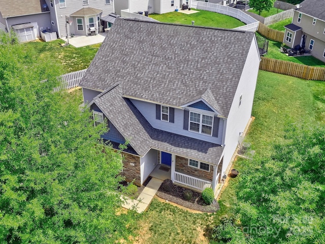 6541 Hasley Woods Dr, Huntersville, NC 28078 - birds eye view of property